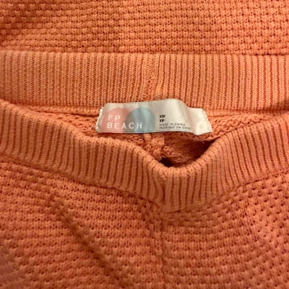 Free people xs Pink Knit Sweater and Pants Set - Picture 4 of 6